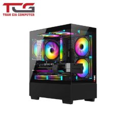 Thùng máy Case Magic MIX-Tower đen