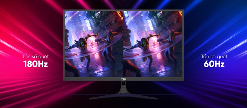 Tần số quét 180hz