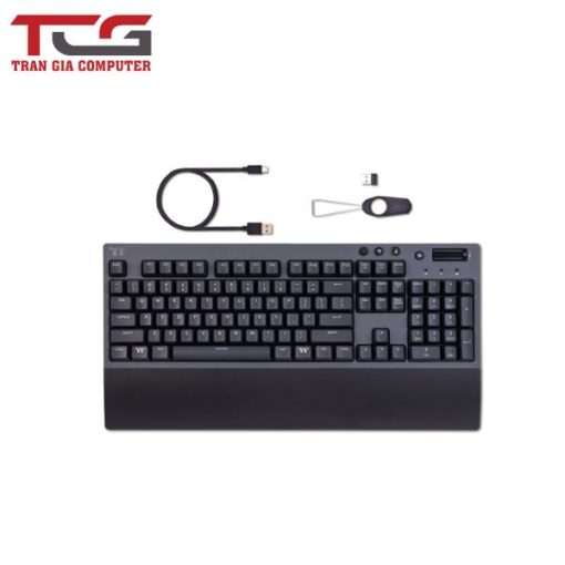 Bàn phím chơi game Thermaltake W1 Wireless Cherry Red