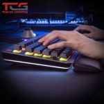 Bàn phím cơ Thermaltake Argent K5 Cherry MX Speed Silver