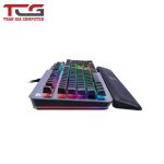 Bàn phím cơ Thermaltake Argent K5 Cherry MX Speed Silver