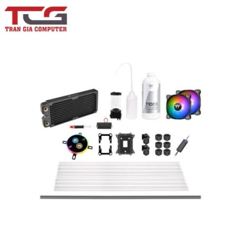 Bộ tản nhiệt nước Thermaltake Pacific C240 Hard Tube Water Cooling Kit