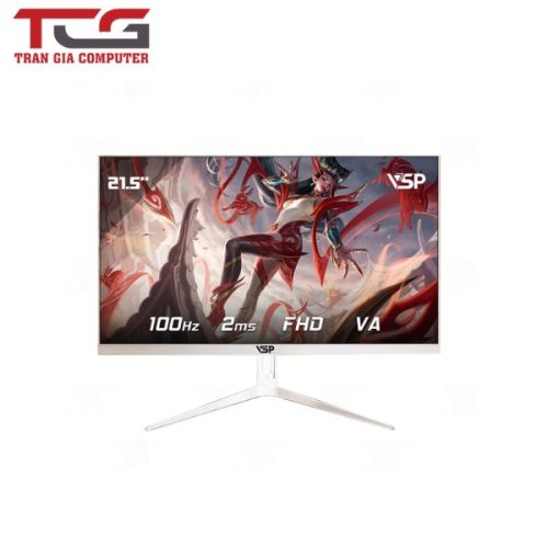 Màn hình VSP V2212S 21.5 inch Full HD VA 100Hz 2ms White