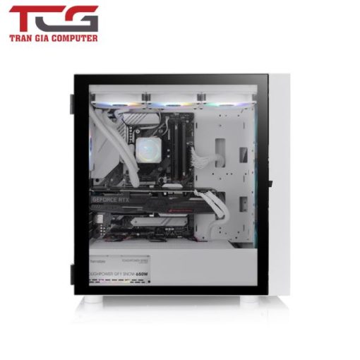Vỏ case Thermaltake H570 TG ARGB Snow