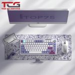 Bàn Phím Cơ Darmoshark TOP75 Wireless Bluetooth Gaming Mechanical Keyboard