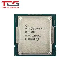 CPU Intel Core I5 11400F | LGA1200, Turbo 4.40 GHz, 6C/12T, 12MB, TRAY, Không Fan