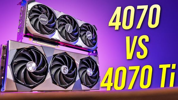 so sanh rtx 4070 vs rtx 4070 ti