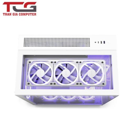 Vỏ máy tính NZXT H9 Elite White