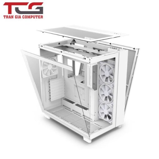 Vỏ máy tính NZXT H9 Elite White