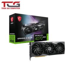 Card màn hình MSI GeForce RTX 4070 SUPER 12G GAMING X SLIM 