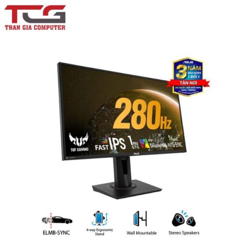 Màn hình ASUS TUF Gaming VG279QM 25" IPS 280HZ Gsync