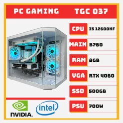 PC GAMING i5 12600KF RTX 4060