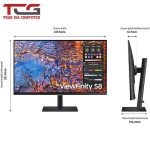 Màn hình Samsung LS27B800PXEXXV 27"" 4K IPS 60Hz