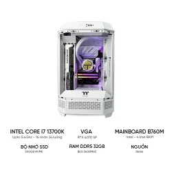 PC GAMING i7 13700K RTX 4070 Super | RAM 32GB DDR5 | SSD 500GB - TGPCGMN041
