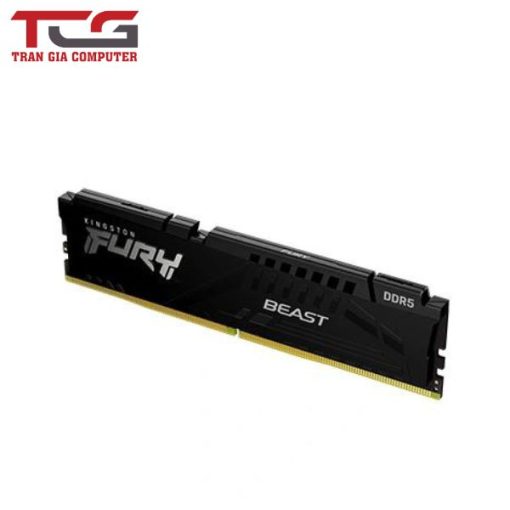 Ram PC Kingston Fury Beast Black 16GB 5200MHz DDR5 KF552C40BB-16