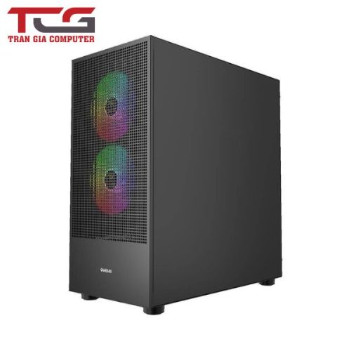 Vỏ case máy tính Gamdias Talos E3 MESH ELITE New (Black/Đen)