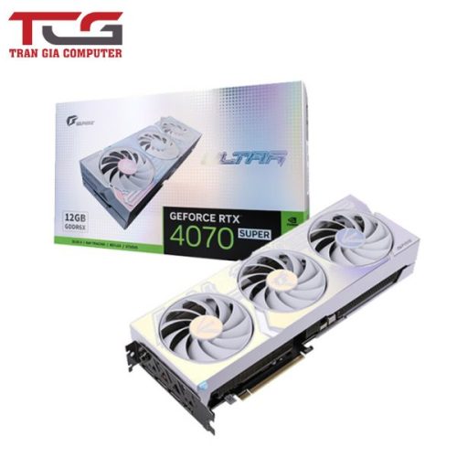 Card Màn Hình Colorful IGame GeForce RTX 4070 SUPER Ultra W OC 12GB-V