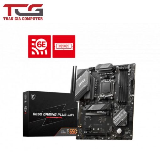 MSI B650 Gaming Plus Wifi | AMD B650, Socket AM5, ATX, 4 khe DDR5