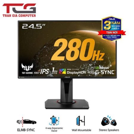 Màn hình LCD ASUS TUF Gaming VG259QM 25" IPS 280HZ Gsync