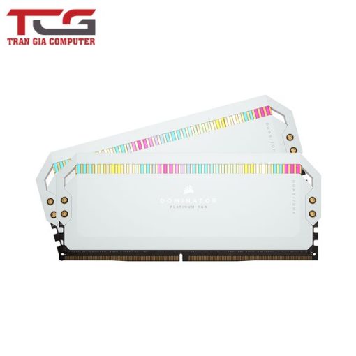 Ram PC Corsair Dominator Platinum RGB White 32GB 5600Mhz DDR5 (2x16GB) CMT32GX5M2B5600C36W