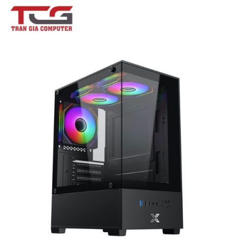 Vỏ case XIGMATEK VIEW 3GF (mATX/Full Tower/Màu Đen)