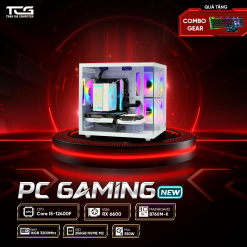 PC GAMING i5 12400F RX 6600 | RAM 16GB | SSD 256GB - TGPCGM002