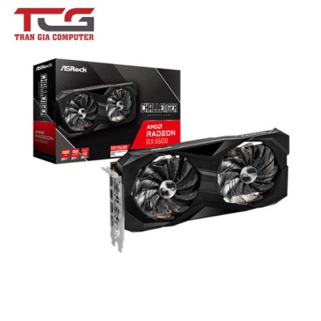 Card màn hình VGA ASRock Radeon RX 6600 8GB GDDR6 Challenger D