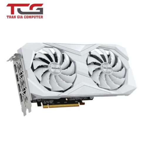 Card màn hình VGA ASRock Radeon RX 6600 8GB GDDR6 Challenger White