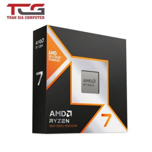 CPU AMD Ryzen 7 9800X3D / 4.7GHz Boost 5.2GHz / 8 nhân 16 luồng / 104MB / AM5