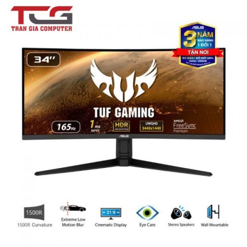 Màn hình ASUS TUF GAMING VG34VQL3A 34 Inch/ WQHD/ VA/ 180Hz/ 1ms