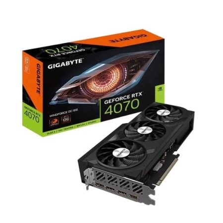 Gigabyte RTX 4070 Windforce OC 12GB (N4070WF3 OC-12GD)