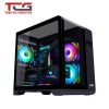 Vỏ Case MIK BARBATOS M BLACK (mATX/Mid Tower/Màu đen)