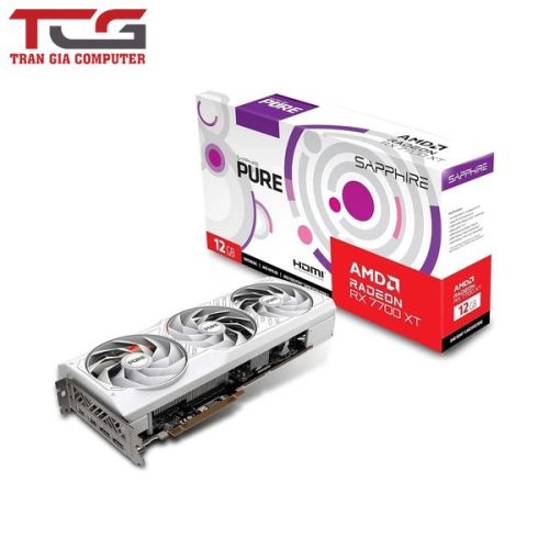 Card màn hình Sapphire Radeon PURE RX 7700 XT Gaming OC 12G GDDR6