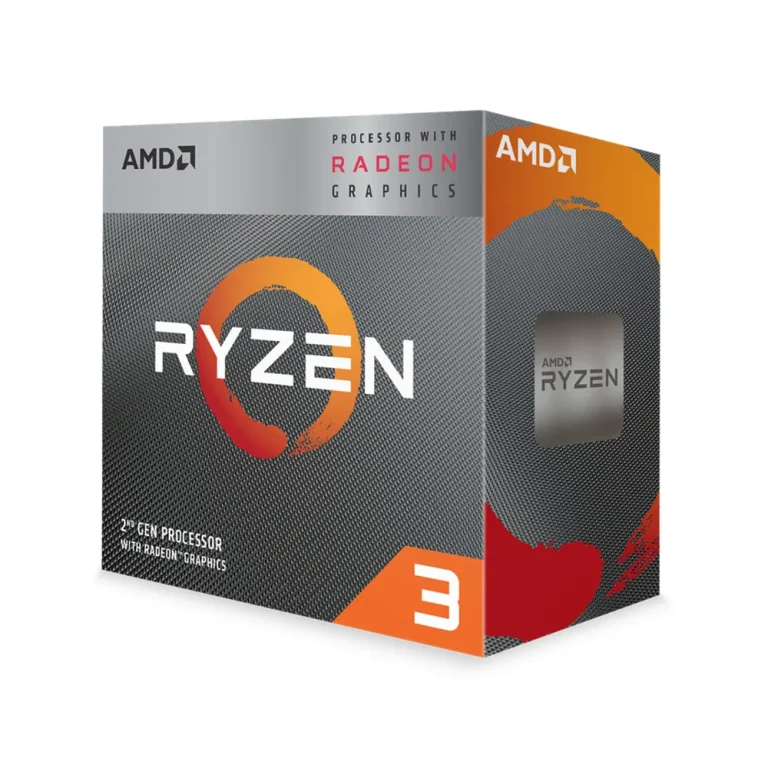 CPU AMD RYZEN 3 3200G | 3.6GHz Up to 4.0GHz, AM4, 4 Cores 4 Threads