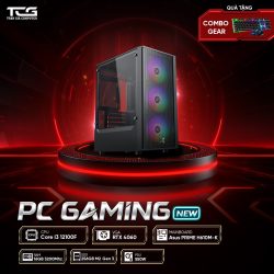PC GAMING i3 12100F RTX 4060 | RAM 16GB | SSD 256GB - TGPCGMN049