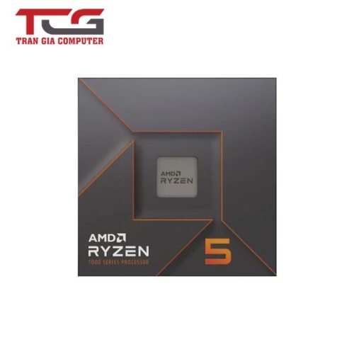 CPU AMD Ryzen 5 7600X / 4.7GHz Boost 5.3GHz / 6 nhân 12 luồng / 38MB / AM5