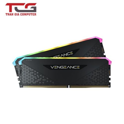 Ram PC Corsair Vengeance RGB RS 64GB 3600MHz DDR4 (2x32GB) CMG64GX4M2D3600C18