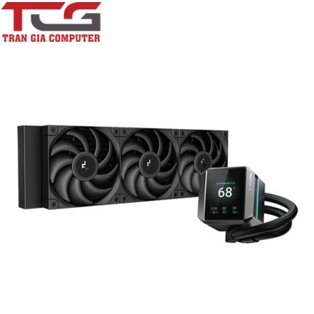 Tản Nhiệt Nước CPU Deepcool MYSTIQUE 360 Black (Màn hình LCD, 3 fan 12cm)