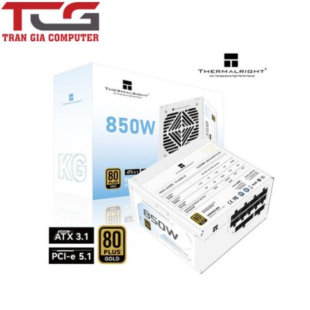 Nguồn THERMALRIGHT TR-KG850-W 850W (80Plus Gold/Màu trắng)