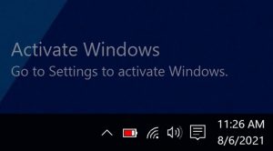 Cách tắt dòng chữ Activate Window