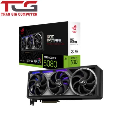 Card màn hình ASUS ROG Astral GeForce RTX 5080 16GB GDDR7 OC Edition (ROG-ASTRAL-RTX5080-O16G-GAMING)