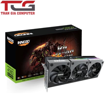 Card màn hình VGA Inno3D GeForce RTX 4080 Super X3 OC