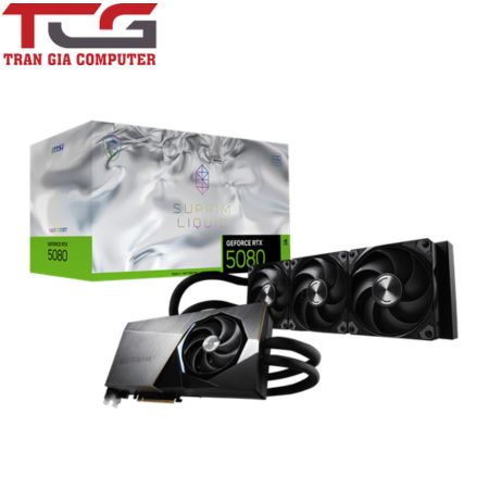 Card màn hình VGA MSI GeForce RTX 5080 16G SUPRIM LIQUID SOC