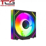 Fan Case Jungle Leopard Interstellar V2 kit 3 Fans Black