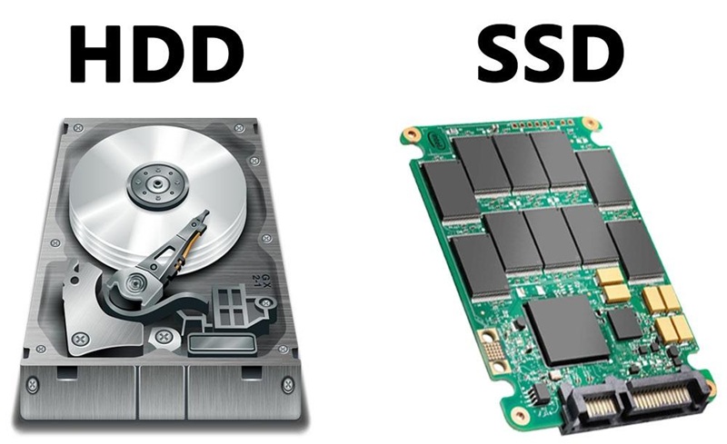 So sánh ổ cứng SSD và HDD cái nào tốt hơn