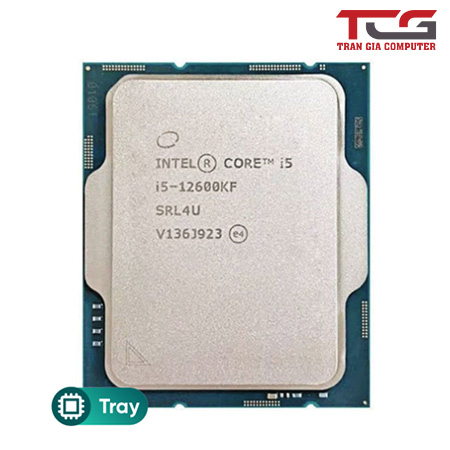 CPU Intel Core I5 12600KF Tray New | LGA1700, Turbo 4.90 GHz, 10 nhân 16 luồng, 20MB