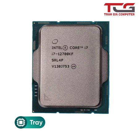 CPU Intel Core i7 12700KF tray new | LGA1700, Turbo 5.00 GHz, 12 nhân 20 luồng, 25MB