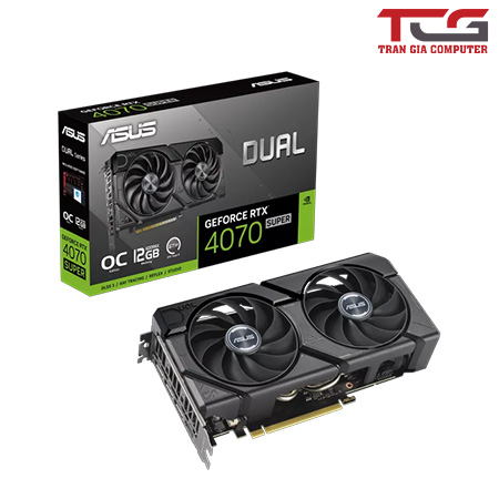 Card màn hình ASUS Dual GeForce RTX 4070 SUPER EVO OC Edition 12GB GDDR6X