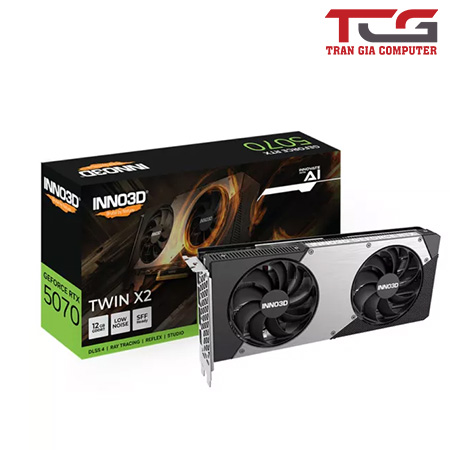 Card màn hình INNO3D GeForce RTX 5070 TWIN X2