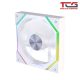 Fan Case Leopard Galaxy ARGB (White/Trắng Gió thuận)